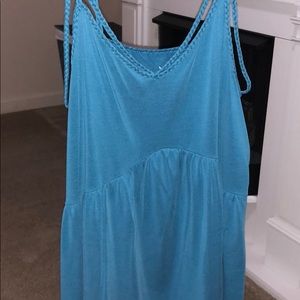 Soft and sexy tank blue